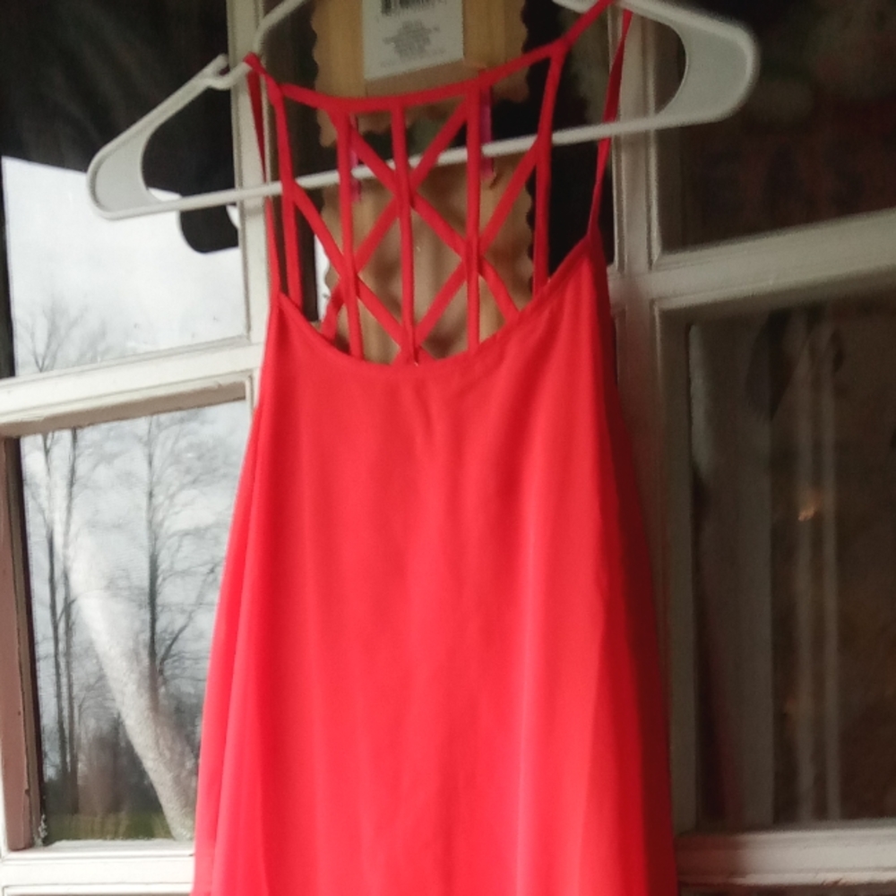 Red dress